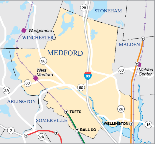 Medford Bicycle Parking—Tier 1